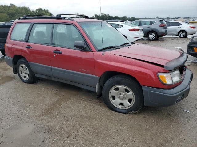 JF1SF6354XH747748 - 1999 SUBARU FORESTER L RED photo 4
