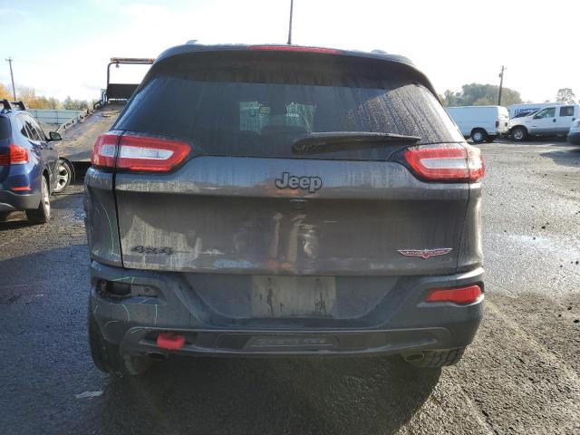 1C4PJMBS1HD237067 - 2017 JEEP CHEROKEE TRAILHAWK GRAY photo 6
