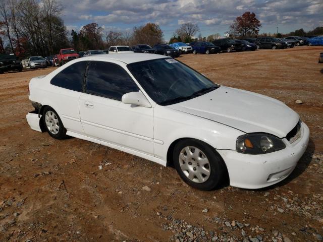 1HGEJ6124VL090119 - 1997 HONDA CIVIC DX WHITE photo 4