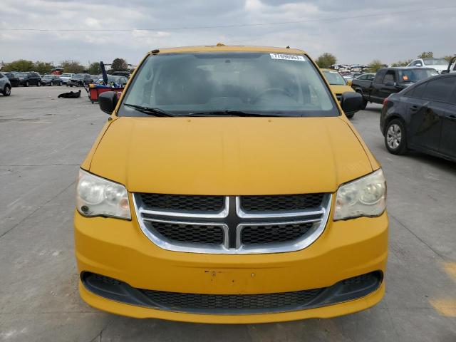 2C4RDGBG6CR190167 - 2012 DODGE GRAND CARA SE YELLOW photo 5