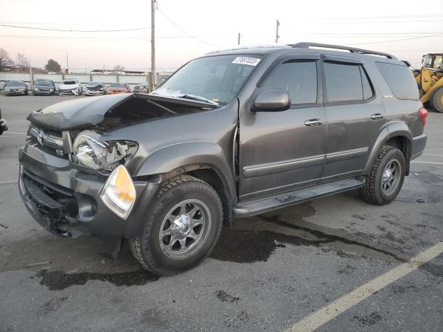 5TDBT48AX6S266913 - 2006 TOYOTA SEQUOIA LIMITED GRAY photo 1