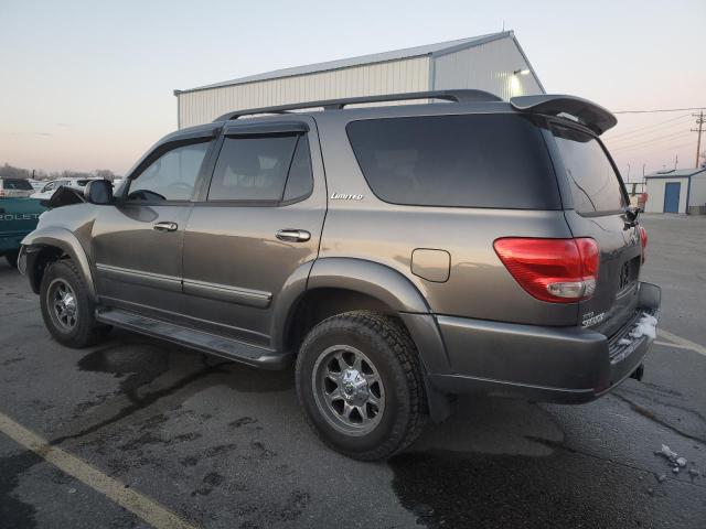 5TDBT48AX6S266913 - 2006 TOYOTA SEQUOIA LIMITED GRAY photo 2