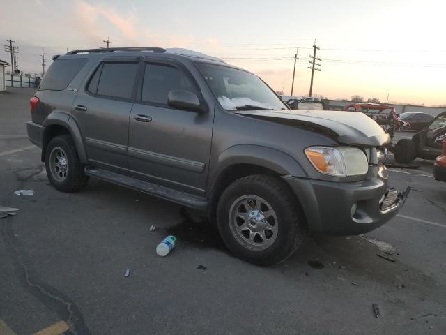 5TDBT48AX6S266913 - 2006 TOYOTA SEQUOIA LIMITED GRAY photo 4