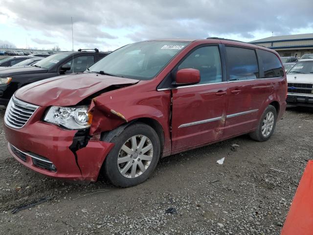 2C4RC1BG5DR743490 - 2013 CHRYSLER TOWN & COU TOURING RED photo 1