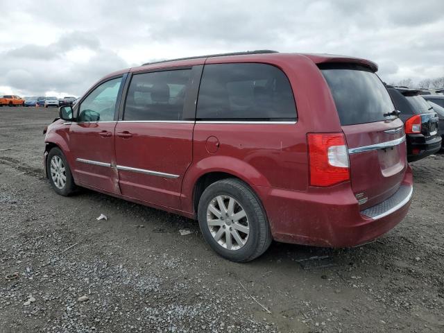 2C4RC1BG5DR743490 - 2013 CHRYSLER TOWN & COU TOURING RED photo 2