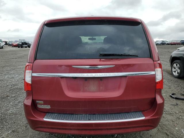 2C4RC1BG5DR743490 - 2013 CHRYSLER TOWN & COU TOURING RED photo 6