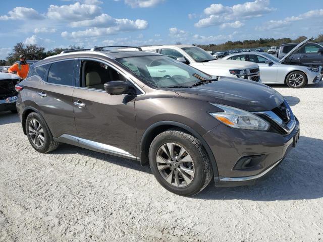 5N1AZ2MH4GN113786 - 2016 NISSAN MURANO S BROWN photo 4