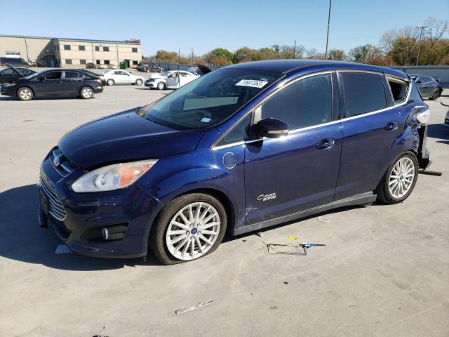 1FADP5CU8GL114965 - 2016 FORD C-MAX PREMIUM SEL BLUE photo 1