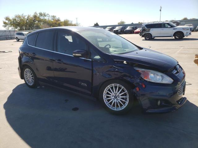 1FADP5CU8GL114965 - 2016 FORD C-MAX PREMIUM SEL BLUE photo 4