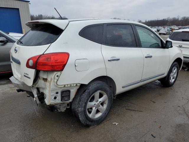 JN8AS5MV7DW663669 - 2013 NISSAN ROGUE S WHITE photo 3