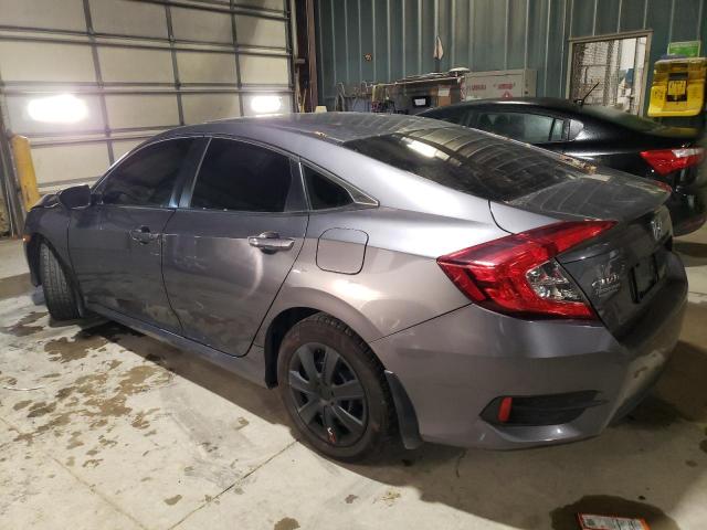 19XFC2F55GE003610 - 2016 HONDA CIVIC LX GRAY photo 2