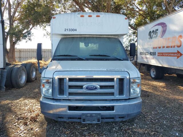 1FDEE3FL3DDB12800 - 2013 FORD ECONOLINE E350 SUPER DUTY CUTAWAY VAN WHITE photo 5