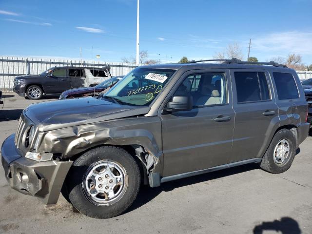 1J8FF28W97D342104 - 2007 JEEP PATRIOT SPORT BROWN photo 1