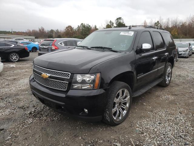 1GNSKCE06CR173929 - 2012 CHEVROLET TAHOE K1500 LTZ BLACK photo 1