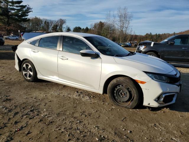 2HGFC2F61LH542444 - 2020 HONDA CIVIC LX WHITE photo 4