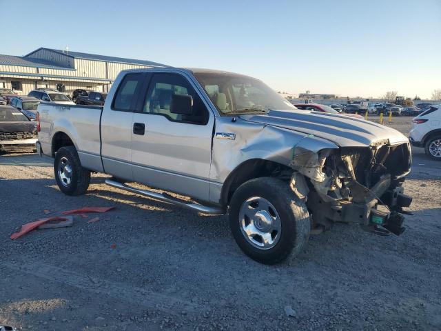 1FTRX14W47FB12654 - 2007 FORD F150 SILVER photo 4