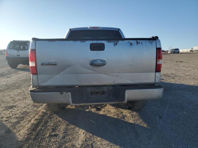 1FTRX14W47FB12654 - 2007 FORD F150 SILVER photo 6