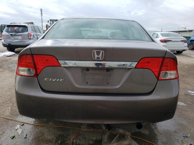 2HGFA1F57AH584007 - 2010 HONDA CIVIC LX Թուխ լուսանկար 6