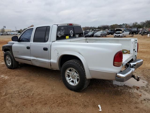 1B7HL48N62S694671 - 2002 DODGE DAKOTA QUAD SLT SILVER photo 2