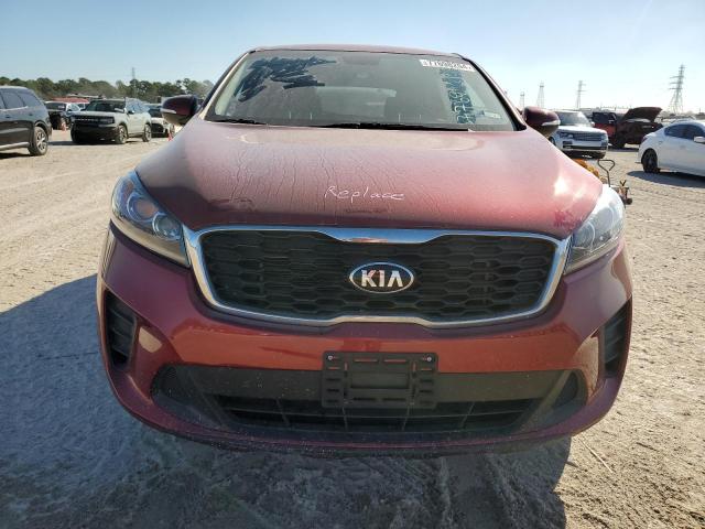 5XYPG4A37LG687485 - 2020 KIA SORENTO L RED photo 5