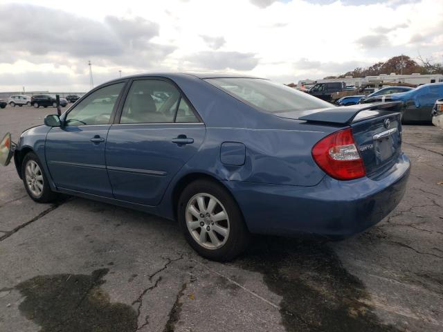 4T1BE32K04U807929 - 2004 TOYOTA CAMRY LE BLUE photo 2