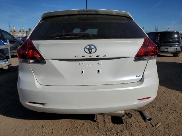 4T3ZA3BB5DU071667 - 2013 TOYOTA VENZA LE WHITE photo 6