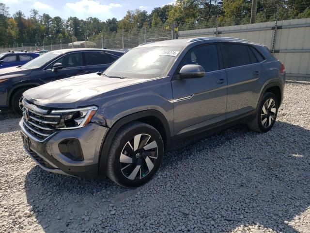 1V2WE2CA8RC241469 - 2024 VOLKSWAGEN ATLAS CROS SE Szary zdjęcie 1