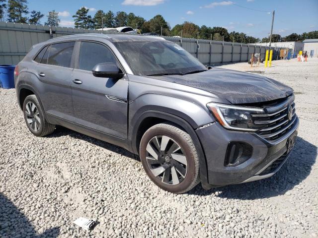 1V2WE2CA8RC241469 - 2024 VOLKSWAGEN ATLAS CROS SE Szary zdjęcie 4