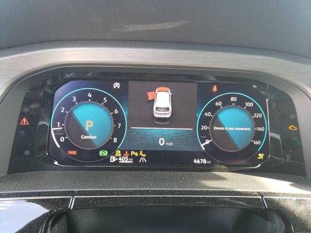 1V2WE2CA8RC241469 - 2024 VOLKSWAGEN ATLAS CROS SE Szary zdjęcie 9