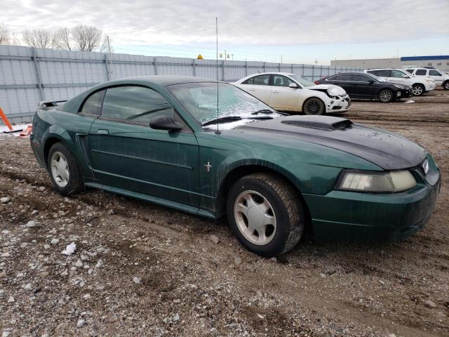 1FAFP40481F217896 - 2001 FORD MUSTANG GREEN photo 4