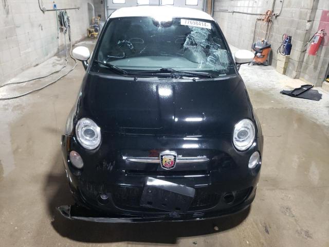 3C3CFFFH4FT569963 - 2015 FIAT 500 ABARTH BLACK photo 5