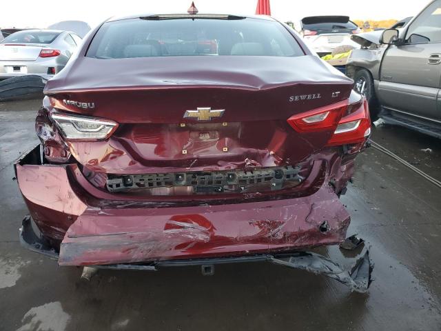 1G1ZE5ST0GF210837 - 2016 CHEVROLET MALIBU LT BURGUNDY photo 6