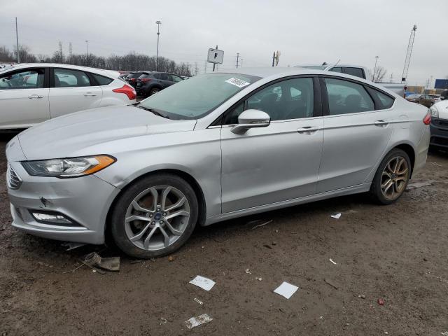 3FA6P0HD1HR189725 - 2017 FORD FUSION SE SILVER photo 1