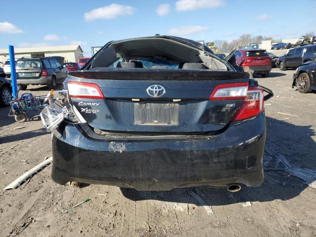 4T1BF1FK0CU589968 - 2012 TOYOTA CAMRY BASE BLACK photo 6