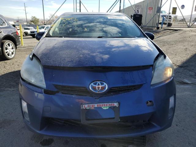 JTDKN3DU4A0150798 - 2010 TOYOTA PRIUS BLUE photo 5