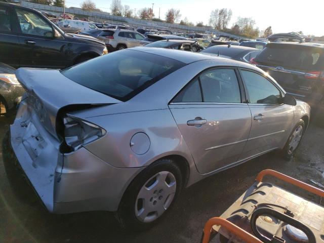 1G2ZF57B584166341 - 2008 PONTIAC G6 VALUE LEADER SILVER photo 3