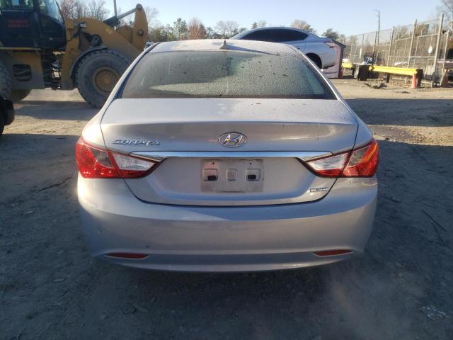 5NPEC4ACXDH649813 - 2013 HYUNDAI SONATA SE SILVER photo 6