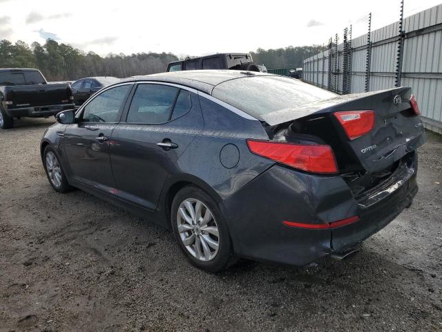 5XXGN4A76FG492821 - 2015 KIA OPTIMA EX CHARCOAL photo 2