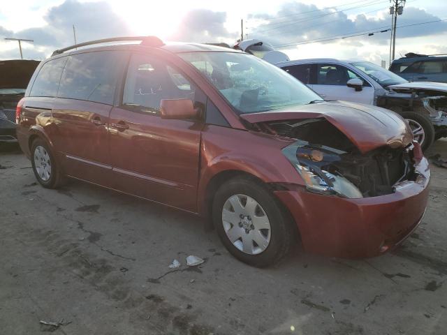 5N1BV28U25N118800 - 2005 NISSAN QUEST S ORANGE photo 4