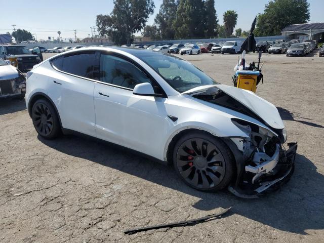 7SAYGDEF0NF441819 - 2022 TESLA MODEL Y WHITE photo 4