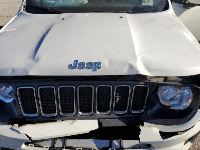 ZACNJABB3KPJ74808 - 2019 JEEP RENEGADE LATITUDE WHITE photo 12