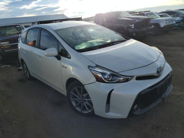 JTDZN3EU9FJ020501 - 2015 TOYOTA PRIUS V WHITE photo 4