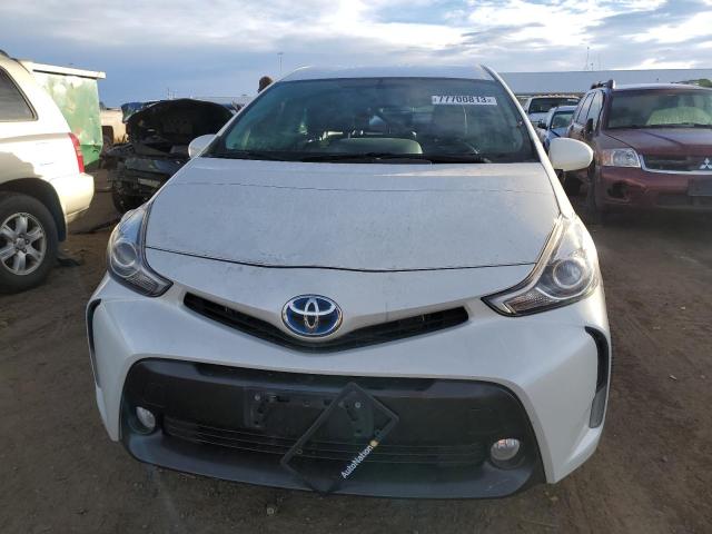 JTDZN3EU9FJ020501 - 2015 TOYOTA PRIUS V WHITE photo 5