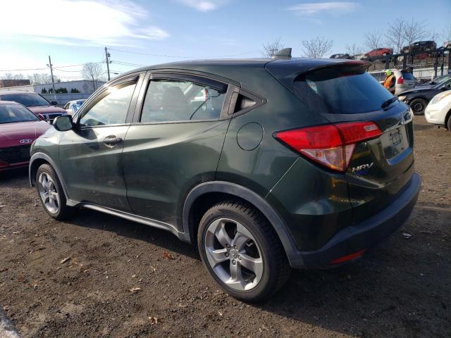 3CZRU6H34JM715093 - 2018 HONDA HR-V LX GREEN photo 2