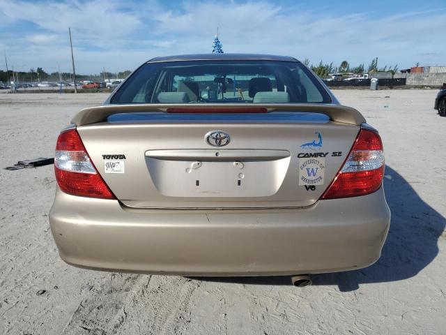 4T1BF30K62U004376 - 2002 TOYOTA CAMRY LE TAN photo 6