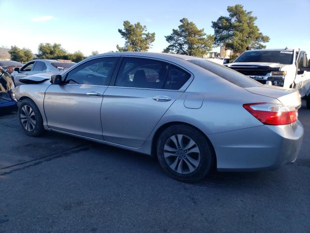 1HGCR2F35EA110688 - 2014 HONDA ACCORD LX SILVER photo 2