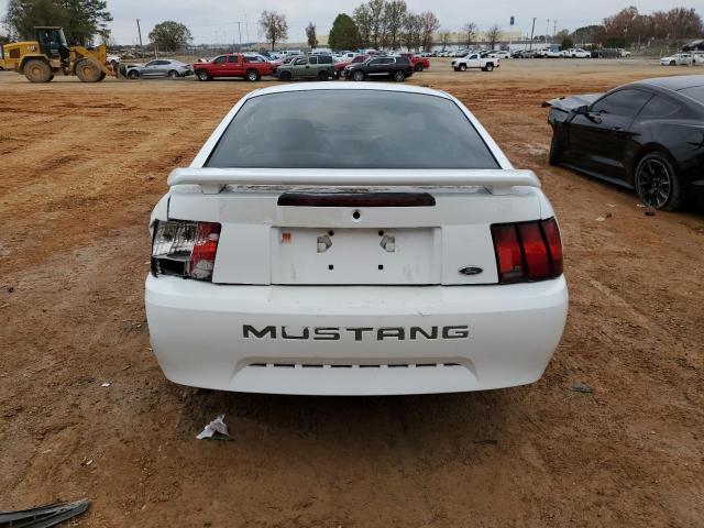 1FAFP40674F141867 - 2004 FORD MUSTANG WHITE photo 6