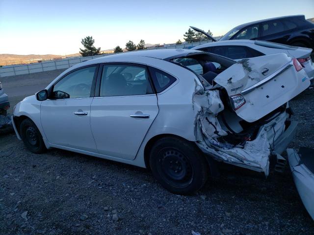 3N1AB7AP9DL622952 - 2013 NISSAN SENTRA S WHITE photo 2