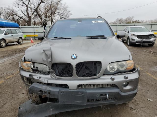 5UXFA13545LY14340 - 2005 BMW X5 3.0I GRAY photo 5