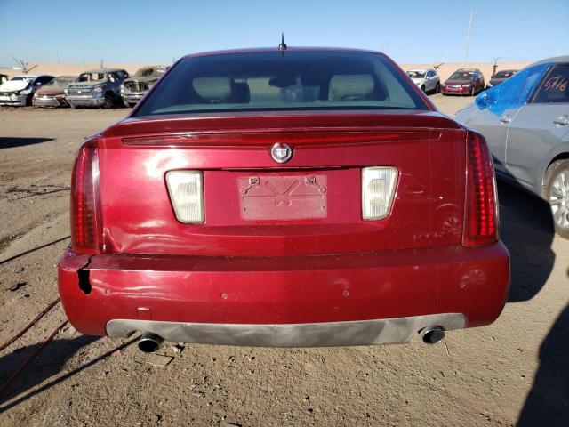 1G6DW677050162341 - 2005 CADILLAC STS RED photo 6